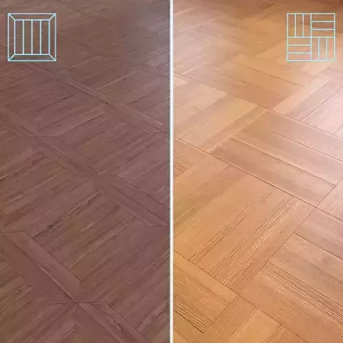 Parquet - Laminate - Wooden floor 2 in 1