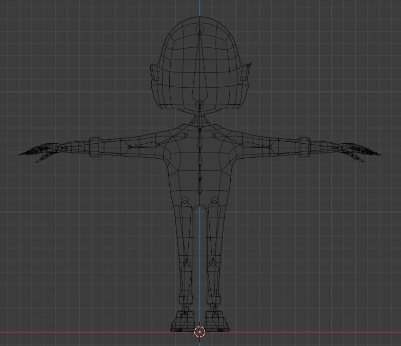 Low poly cartoon pajama characters 1 04 pack 3d model Low-poly 3D model_16