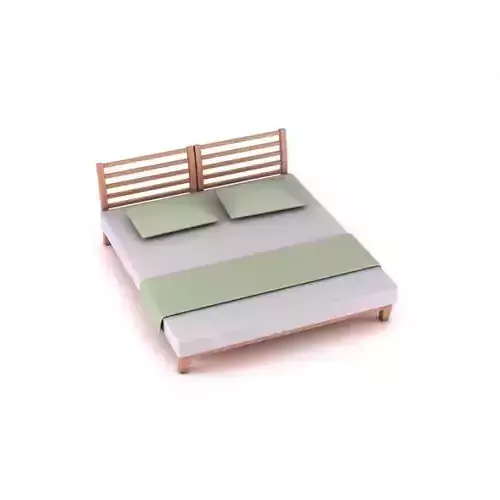 Simple Double Bed
