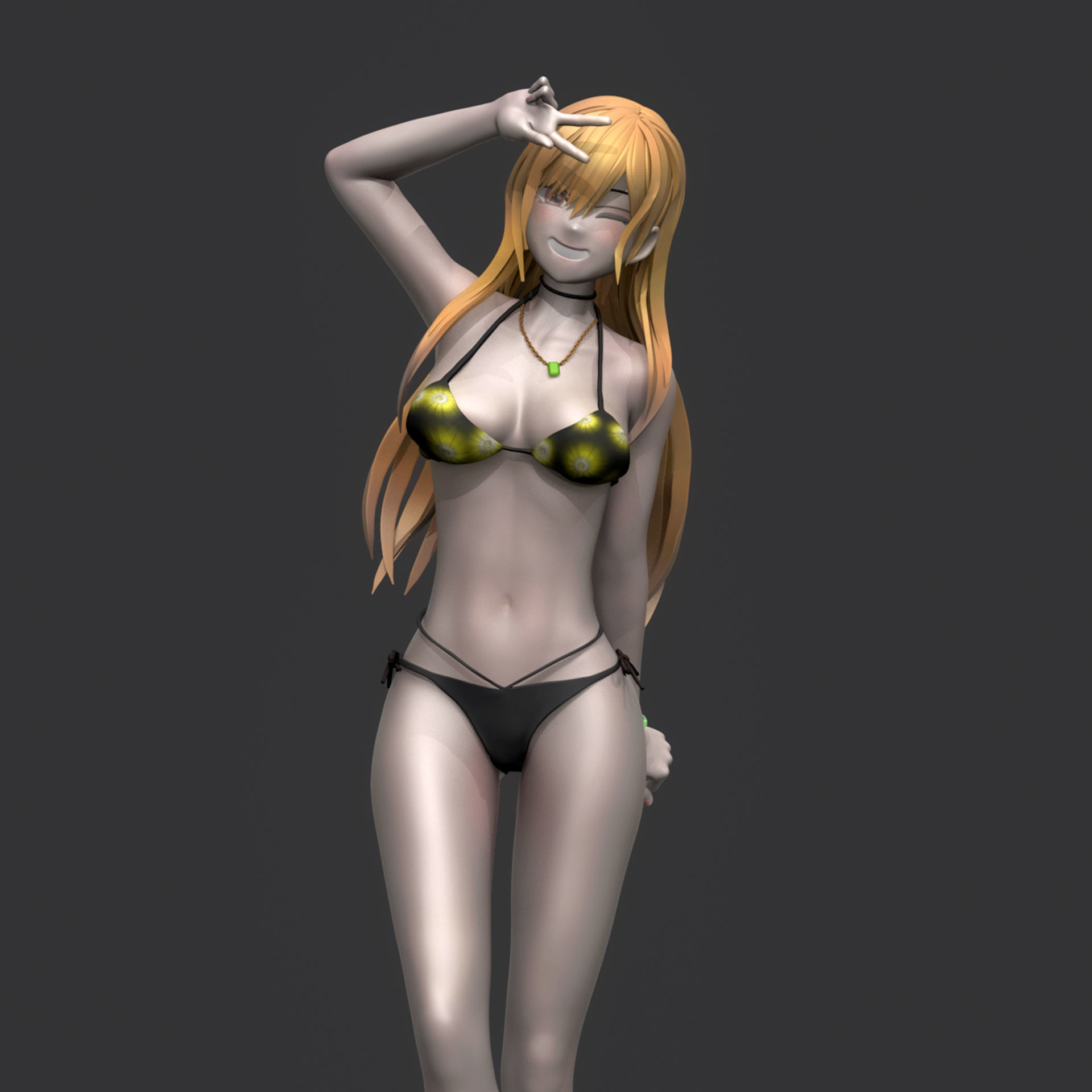 Kitagawa Marin 3D Printable  2 3D print model_9