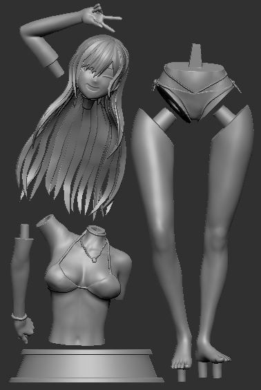 Kitagawa Marin 3D Printable  2 3D print model_2