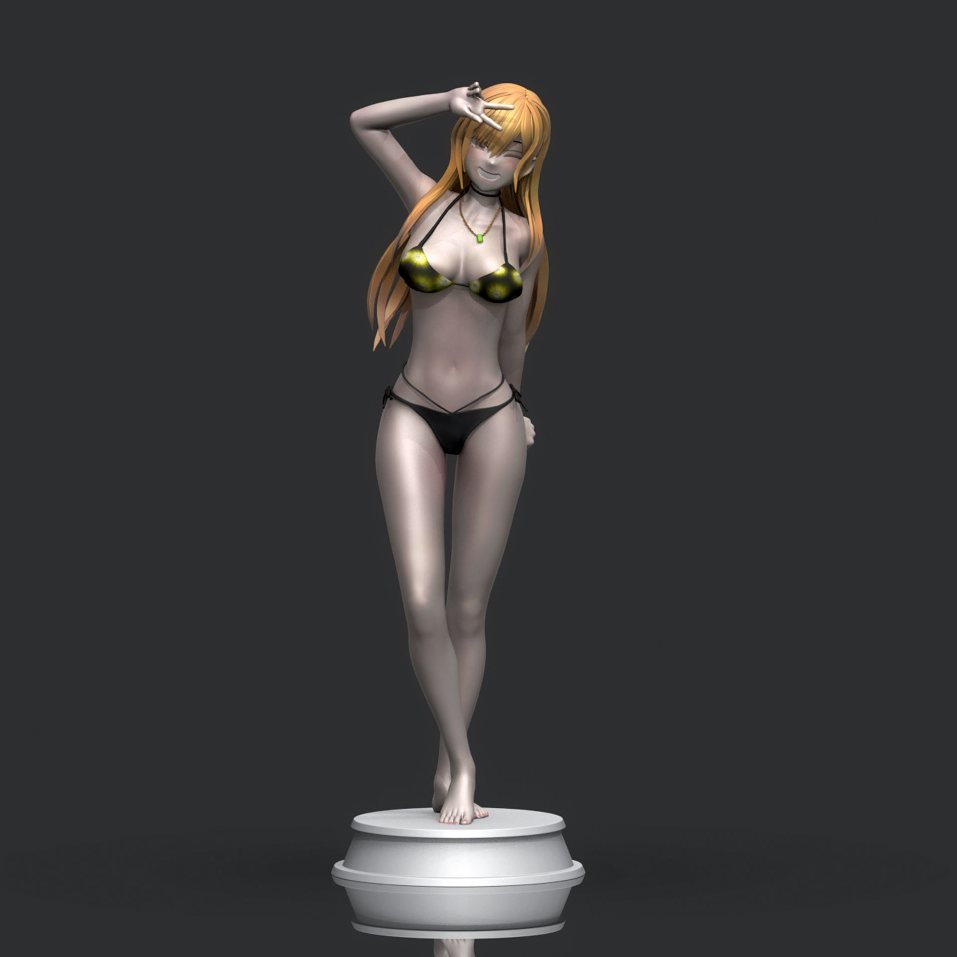 Kitagawa Marin 3D Printable  2 3D print model_3