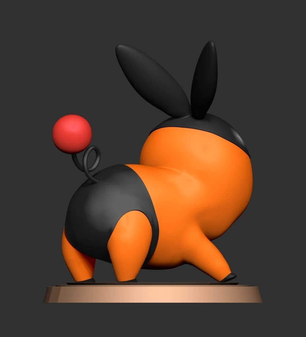 Tepig - Pokemon Go 3D print model_7