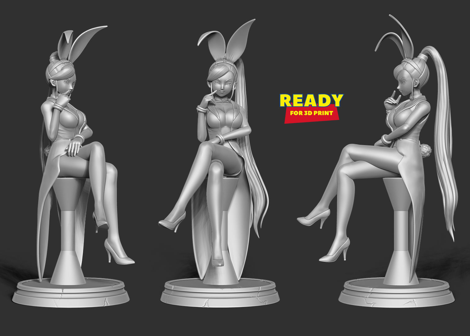 Jade - Dragon Quest 3D print model_3