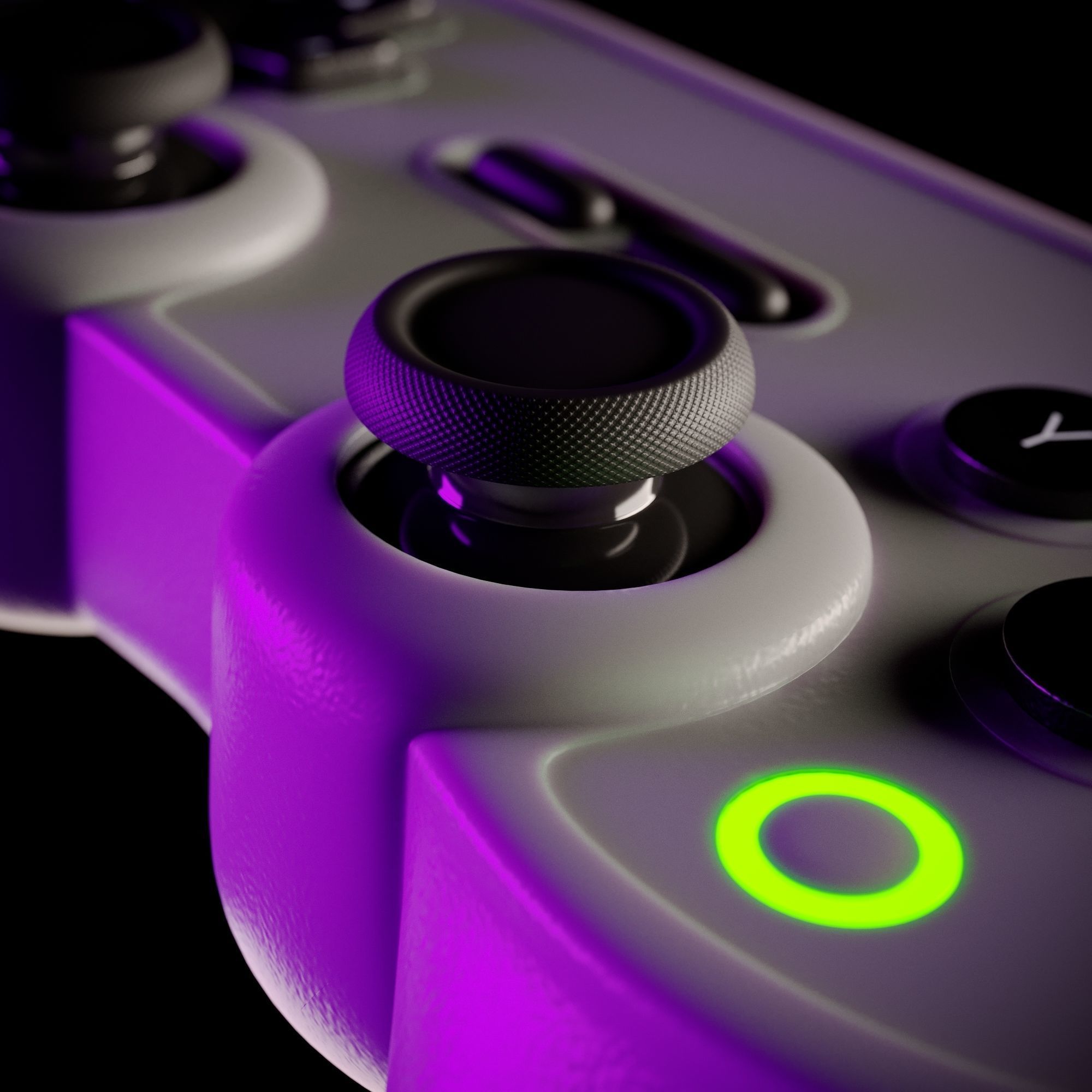 Joypad Nintendo controller 3D model_2