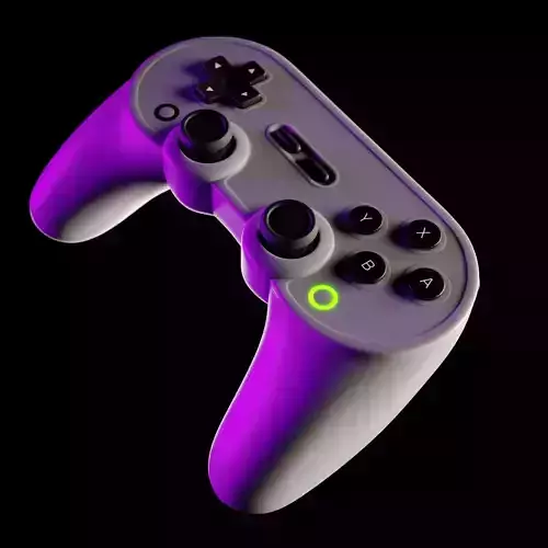 Joypad Nintendo controller 3D model