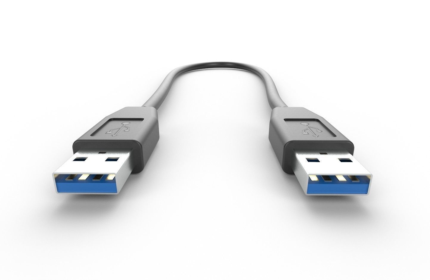 USB Cable M9 Low-poly 3D model_23