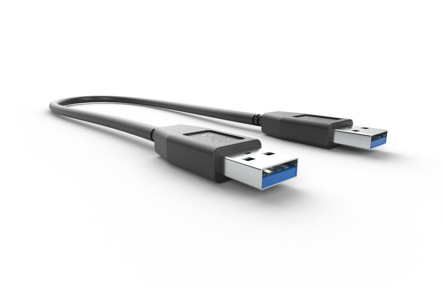 USB Cable M9 Low-poly 3D model_14