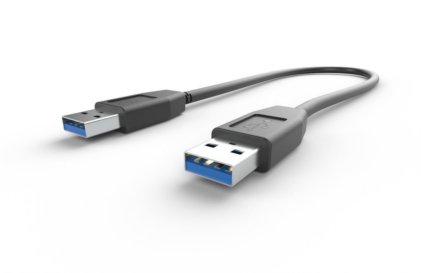 USB Cable M9 Low-poly 3D model_24