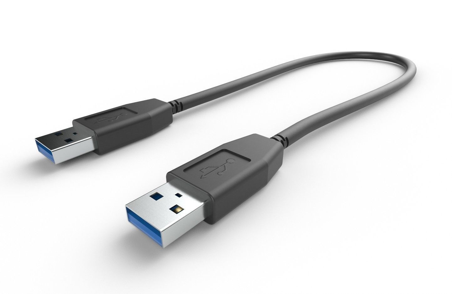 USB Cable M9 Low-poly 3D model_7