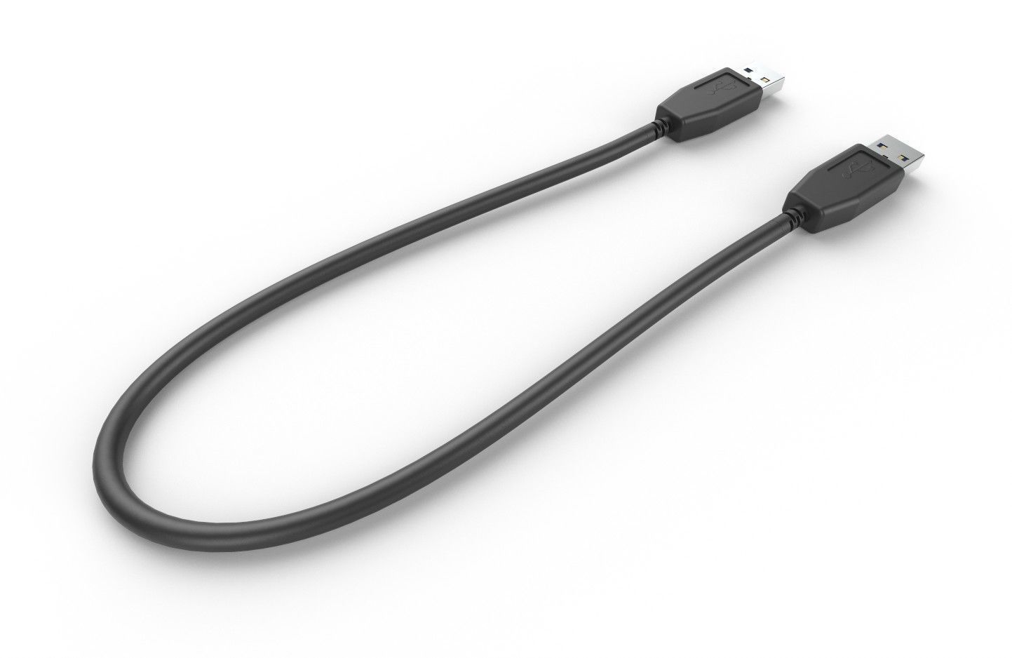 USB Cable M9 Low-poly 3D model_29