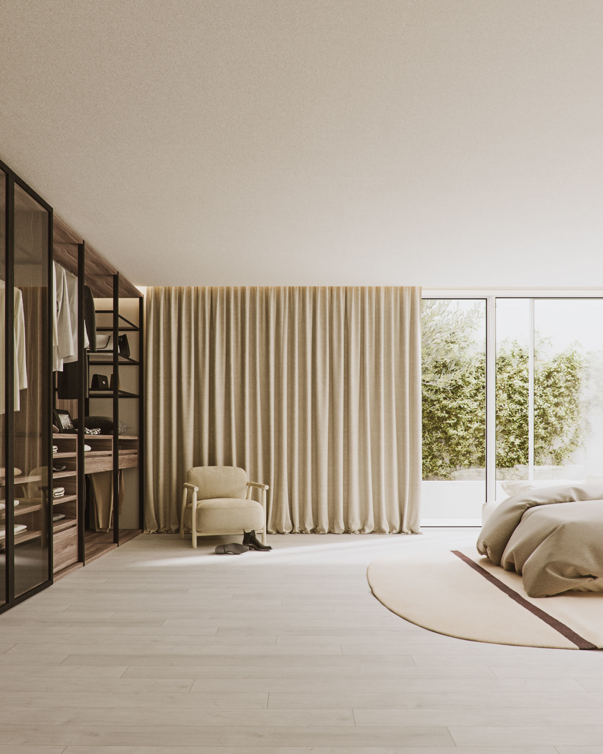 Interior Living Space 3D Visual 3D model_1