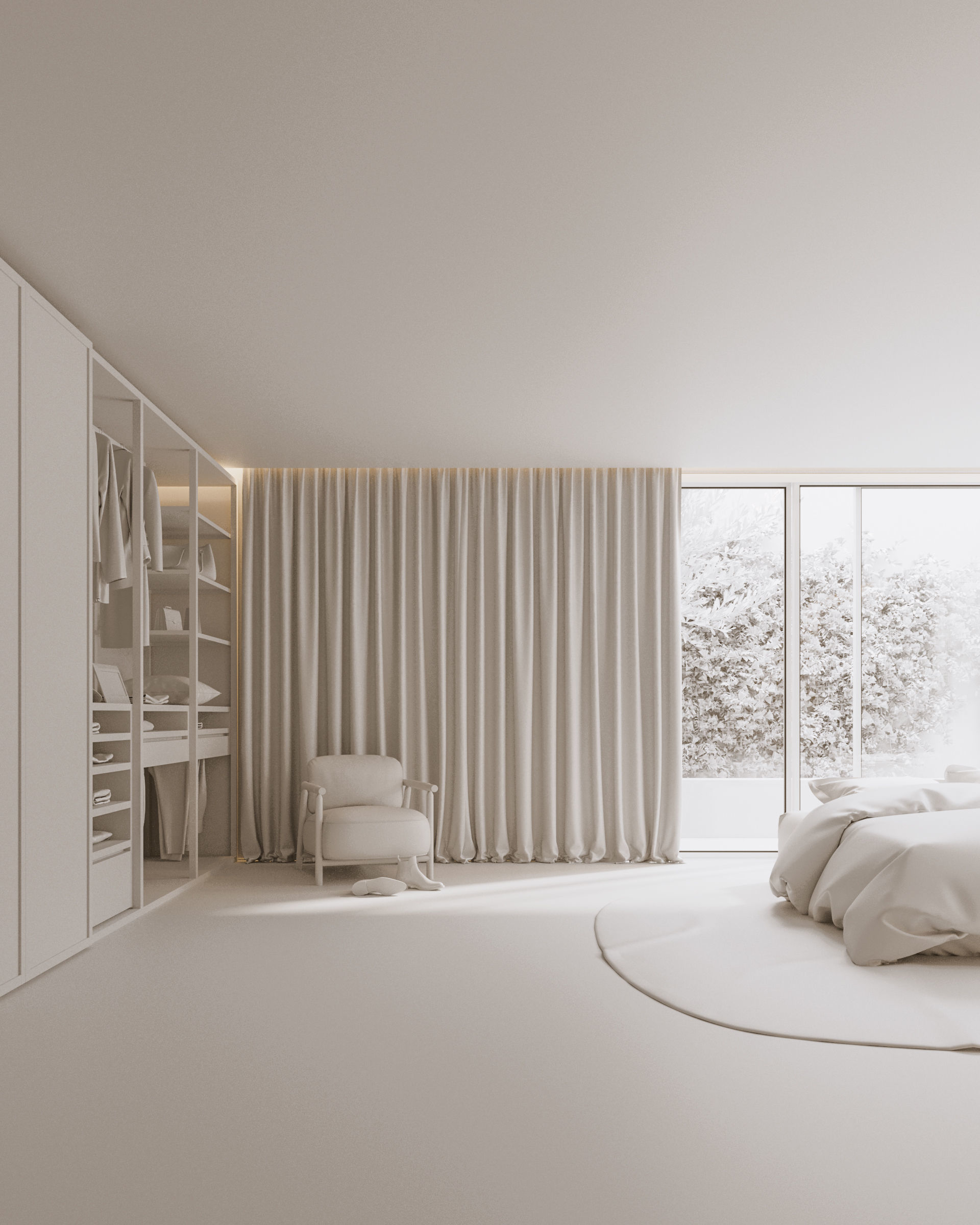 Interior Living Space 3D Visual 3D model_4