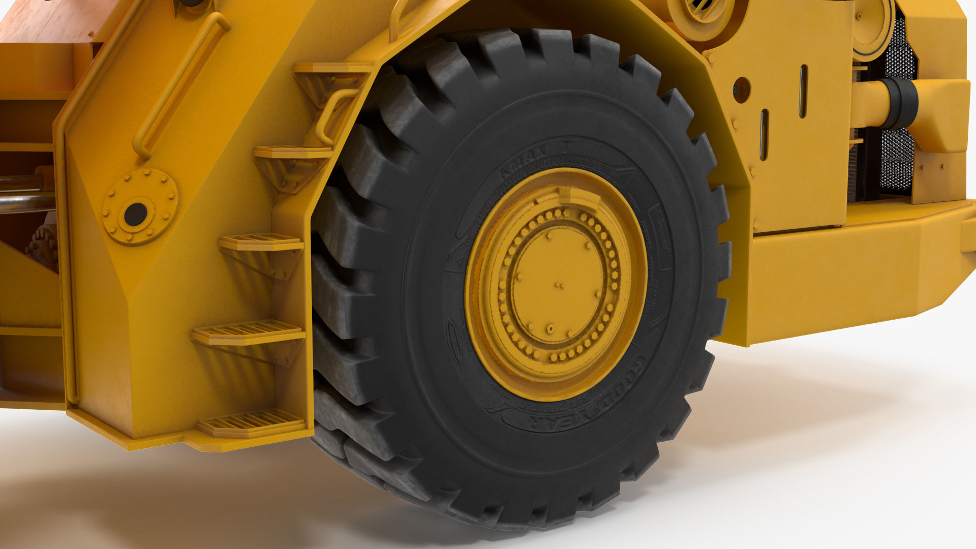 Mining Truck CAT AD45B 3D model_31