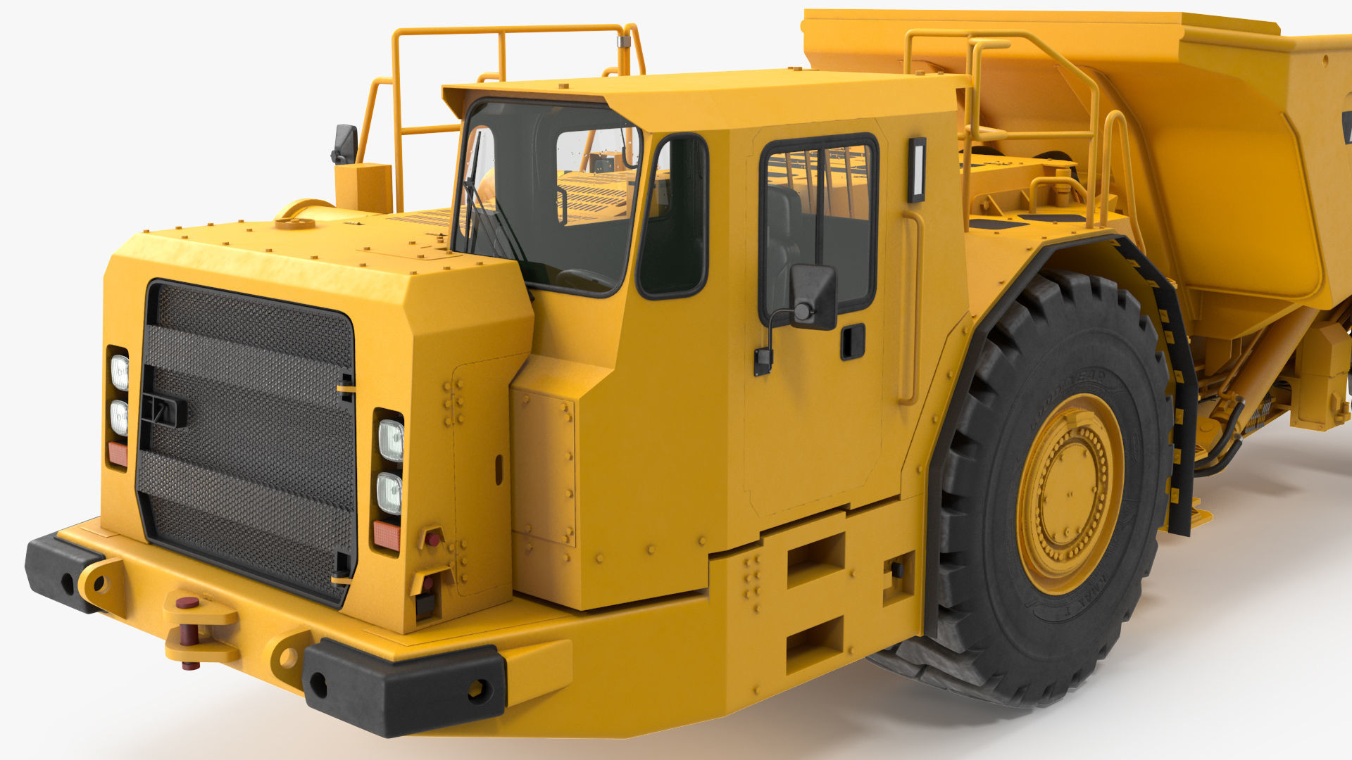Mining Truck CAT AD45B 3D model_25