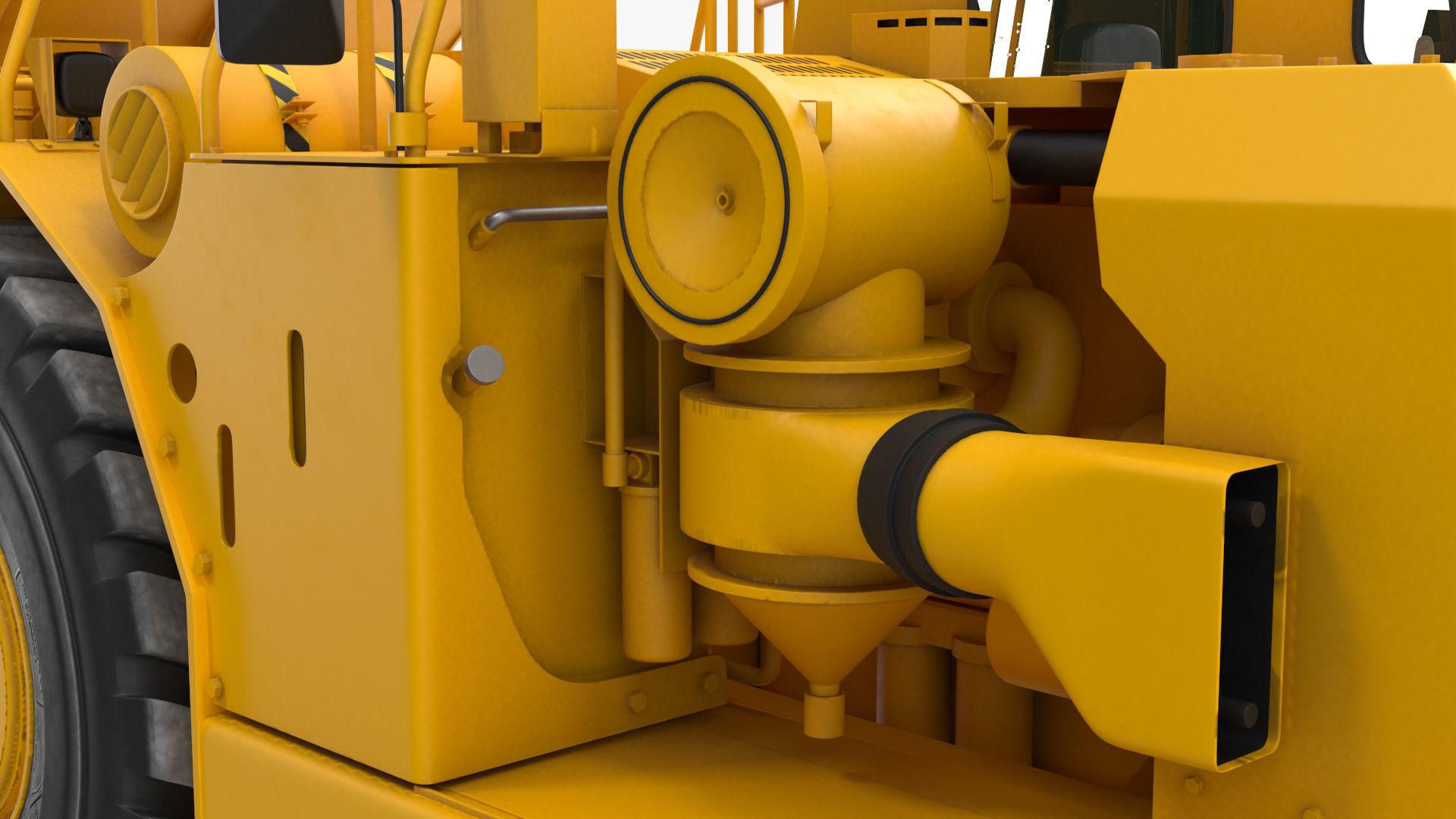 Mining Truck CAT AD45B 3D model_32