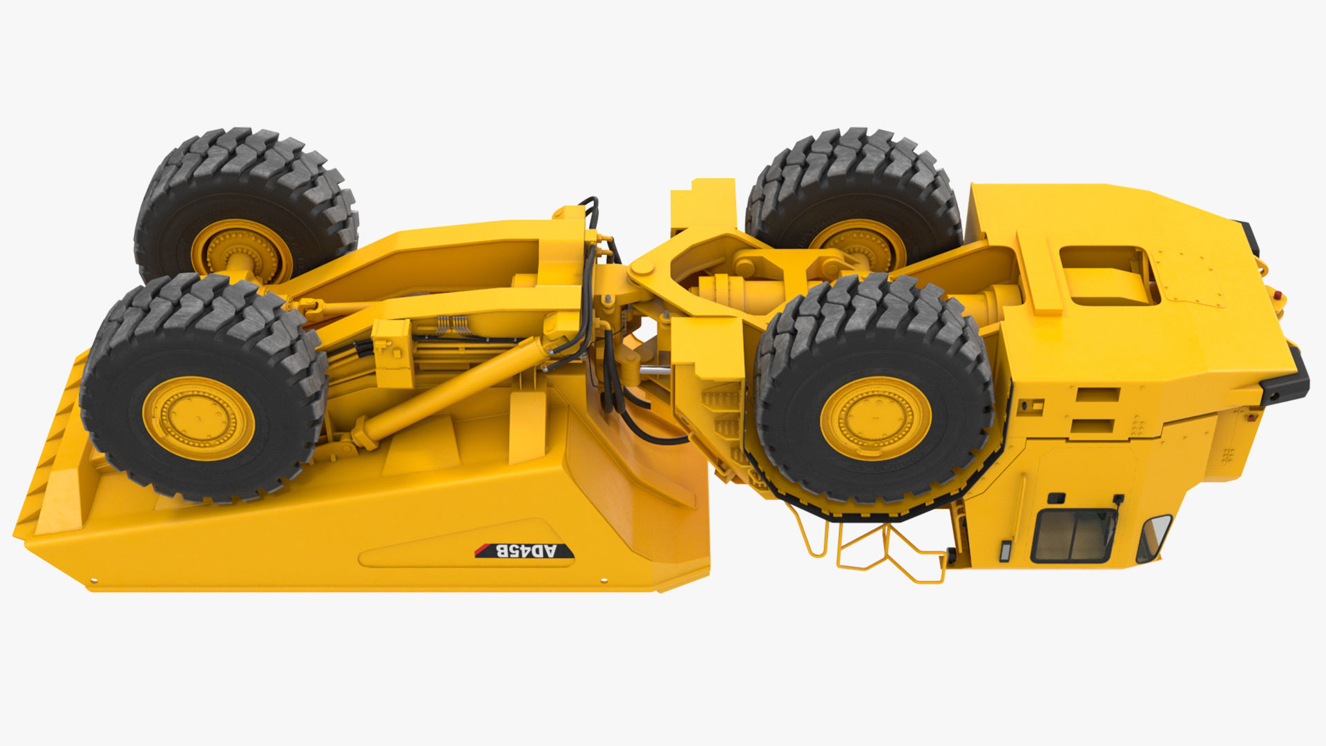 Mining Truck CAT AD45B 3D model_20
