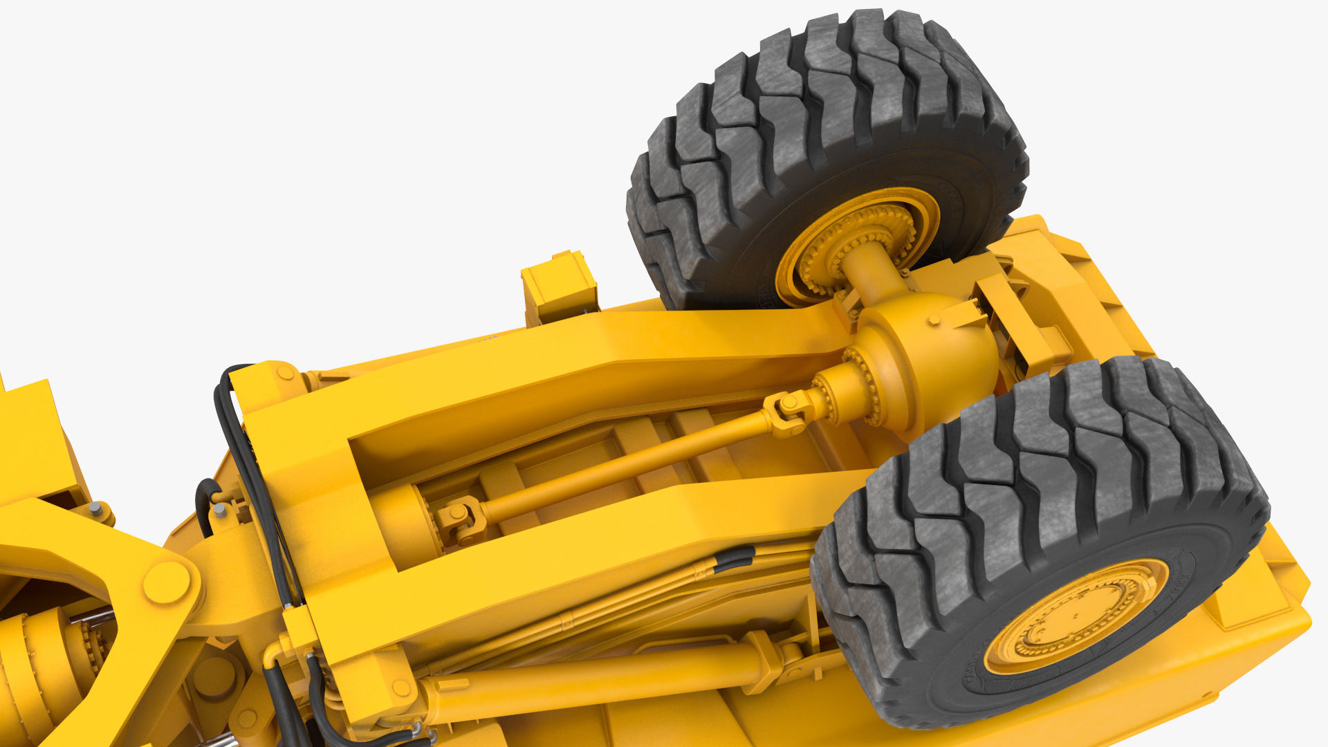 Mining Truck CAT AD45B 3D model_22