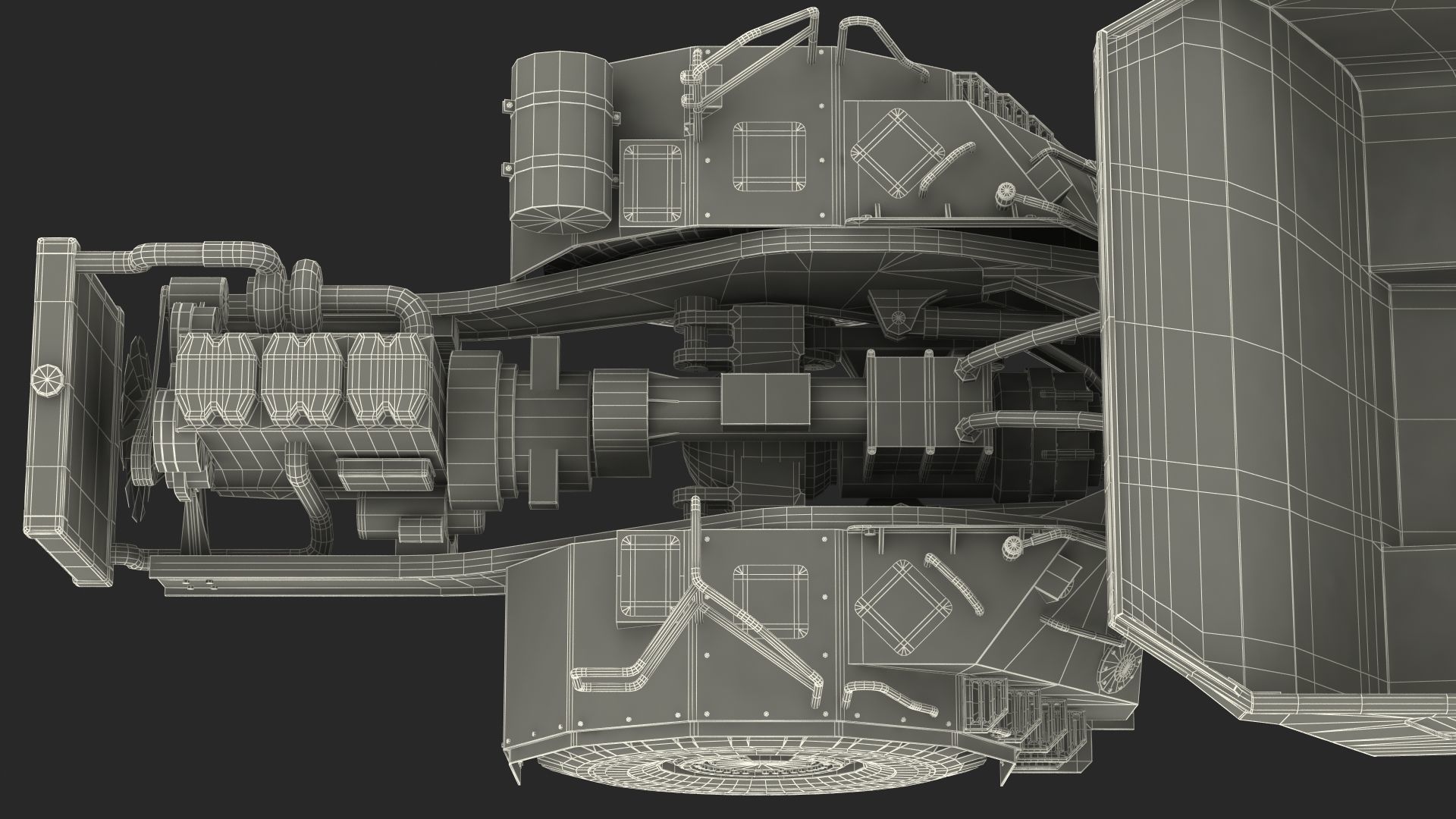 Mining Truck CAT AD45B 3D model_52