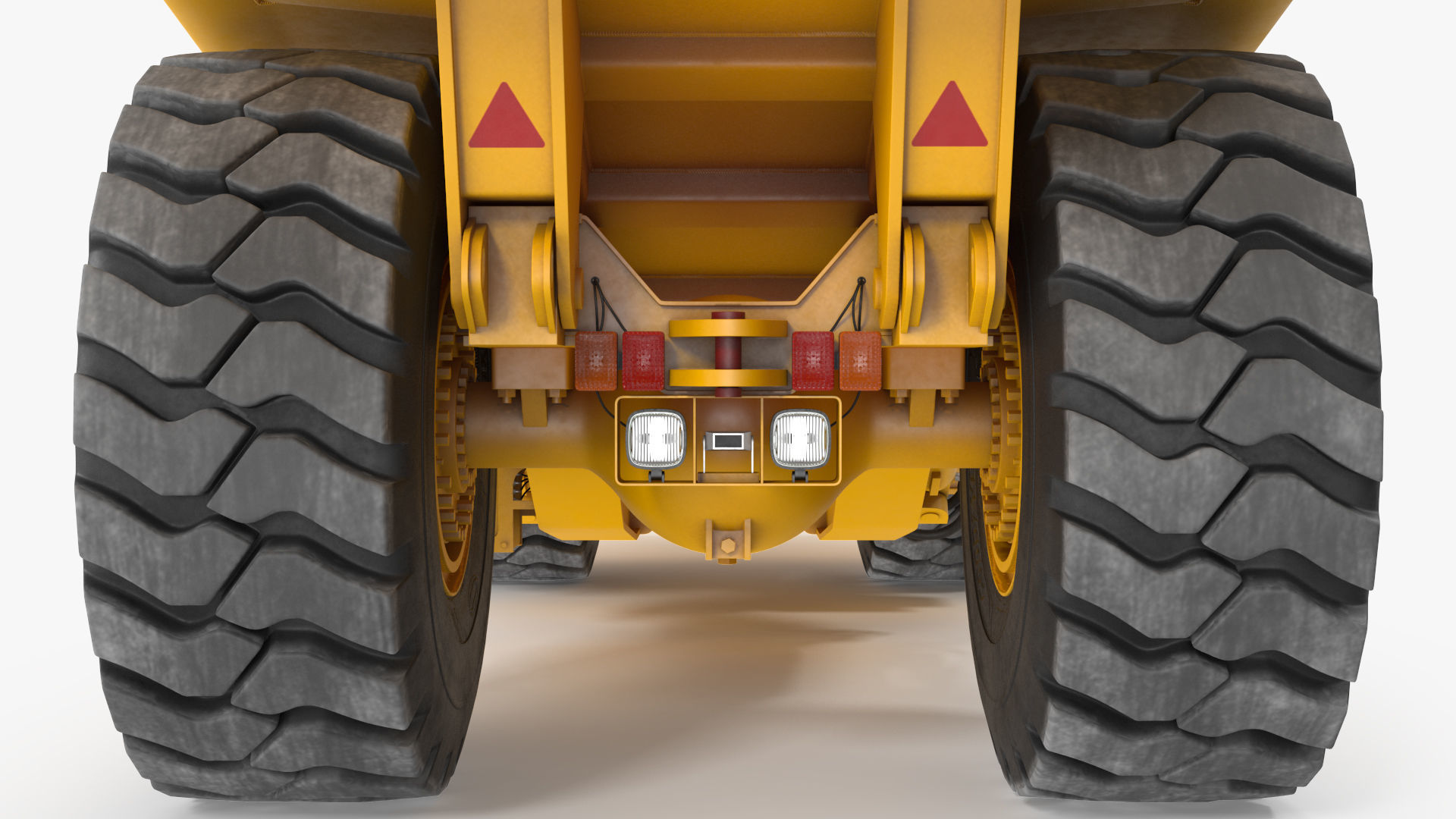 Mining Truck CAT AD45B 3D model_28