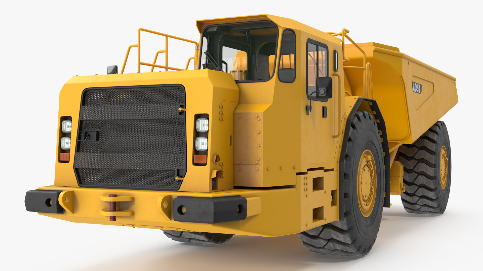 Mining Truck CAT AD45B 3D model_17