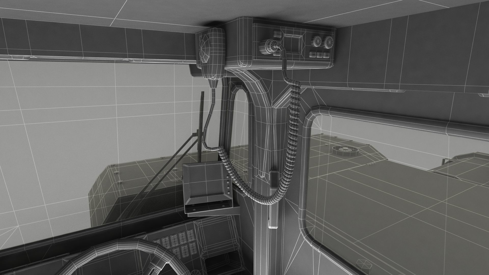 Mining Truck CAT AD45B 3D model_54