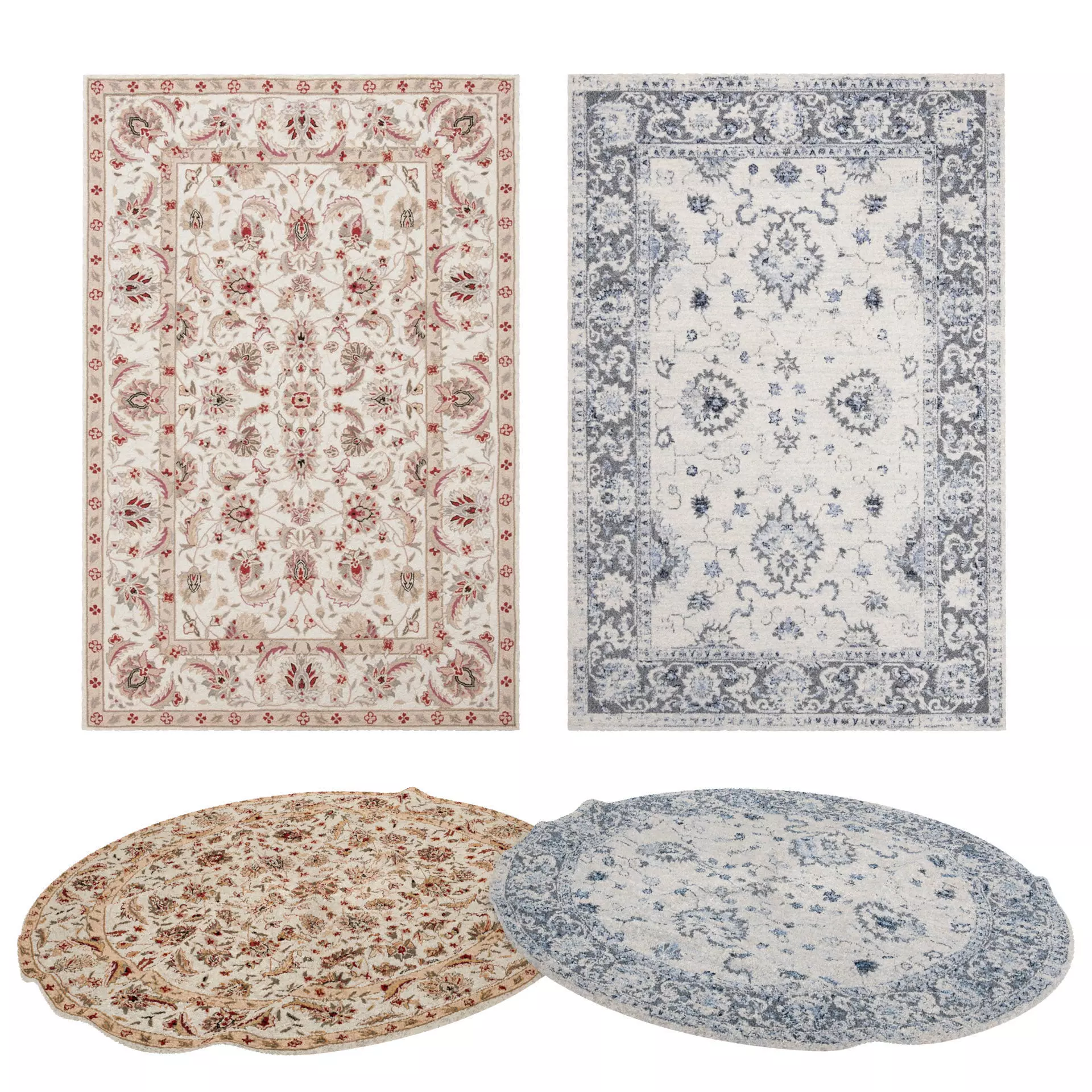 Rugs No 630 Low-poly 3D model_0