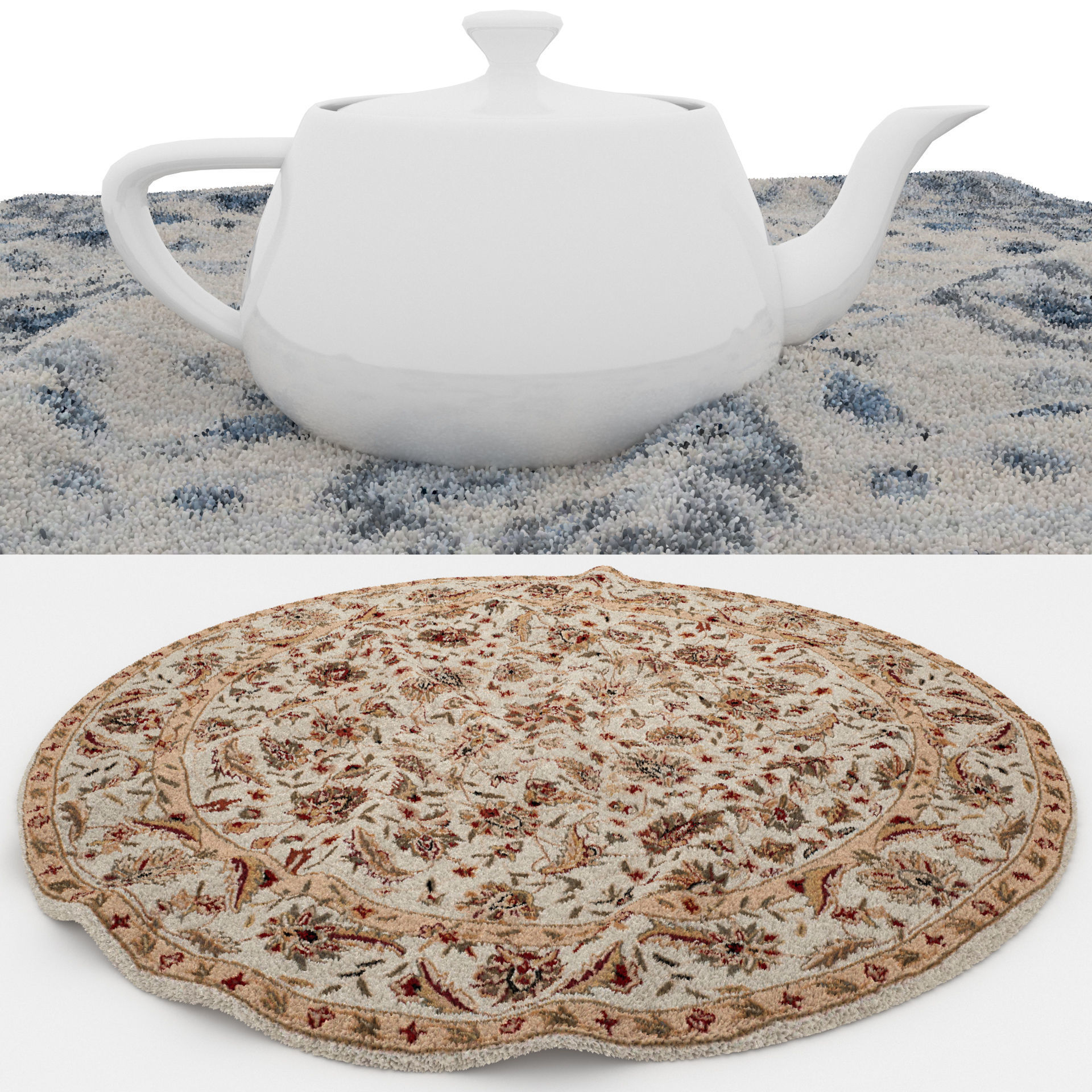 Rugs No 630 Low-poly 3D model_1