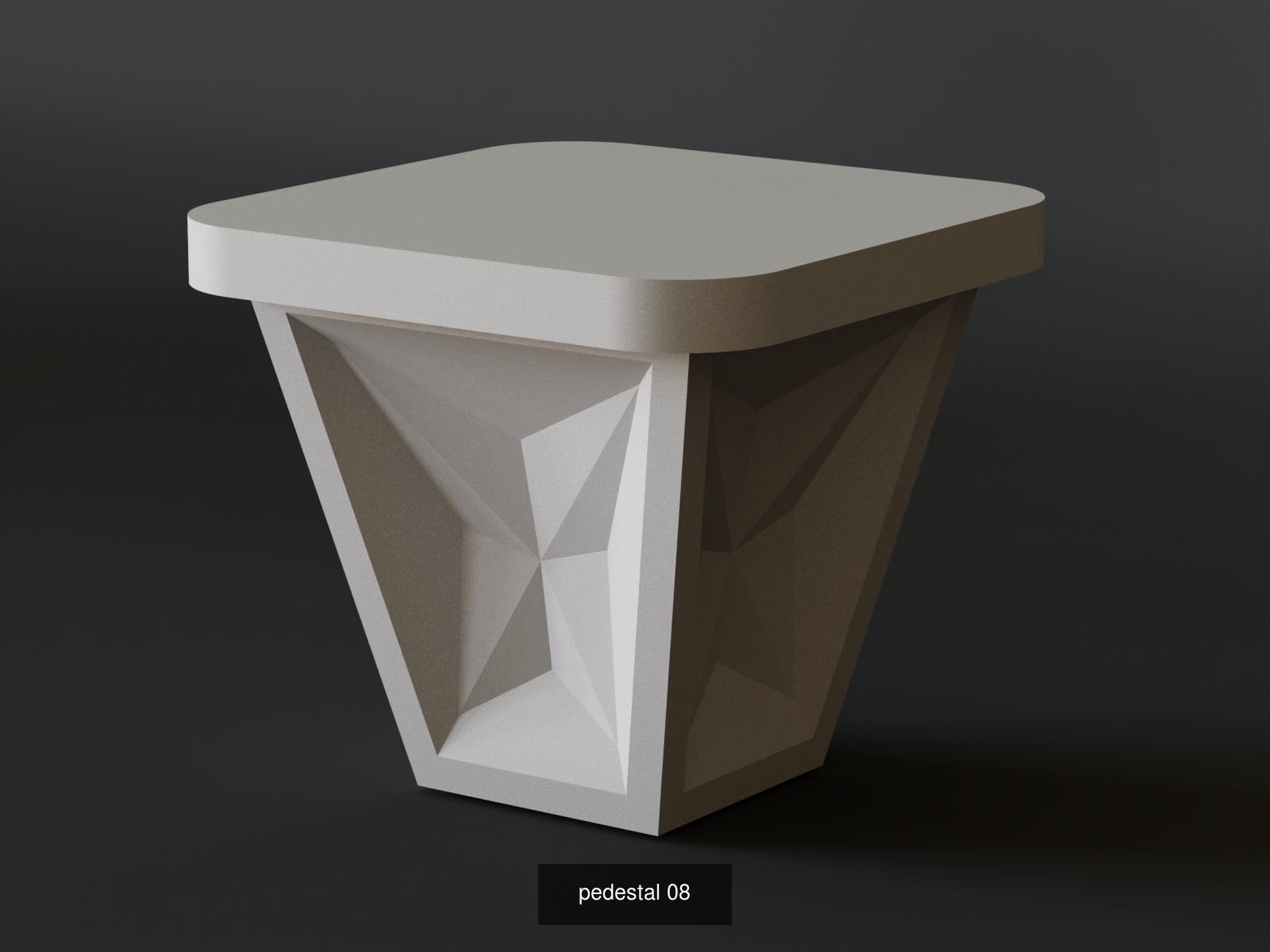 pedestal colection 19 pedestal 3D Model Collection_10