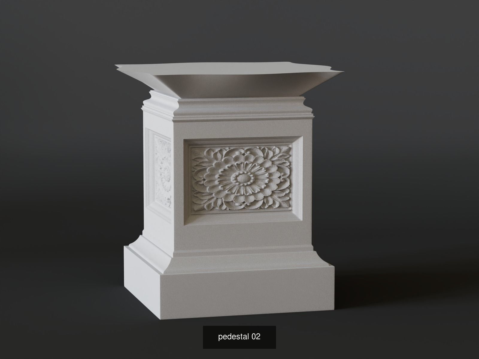 pedestal colection 19 pedestal 3D Model Collection_4