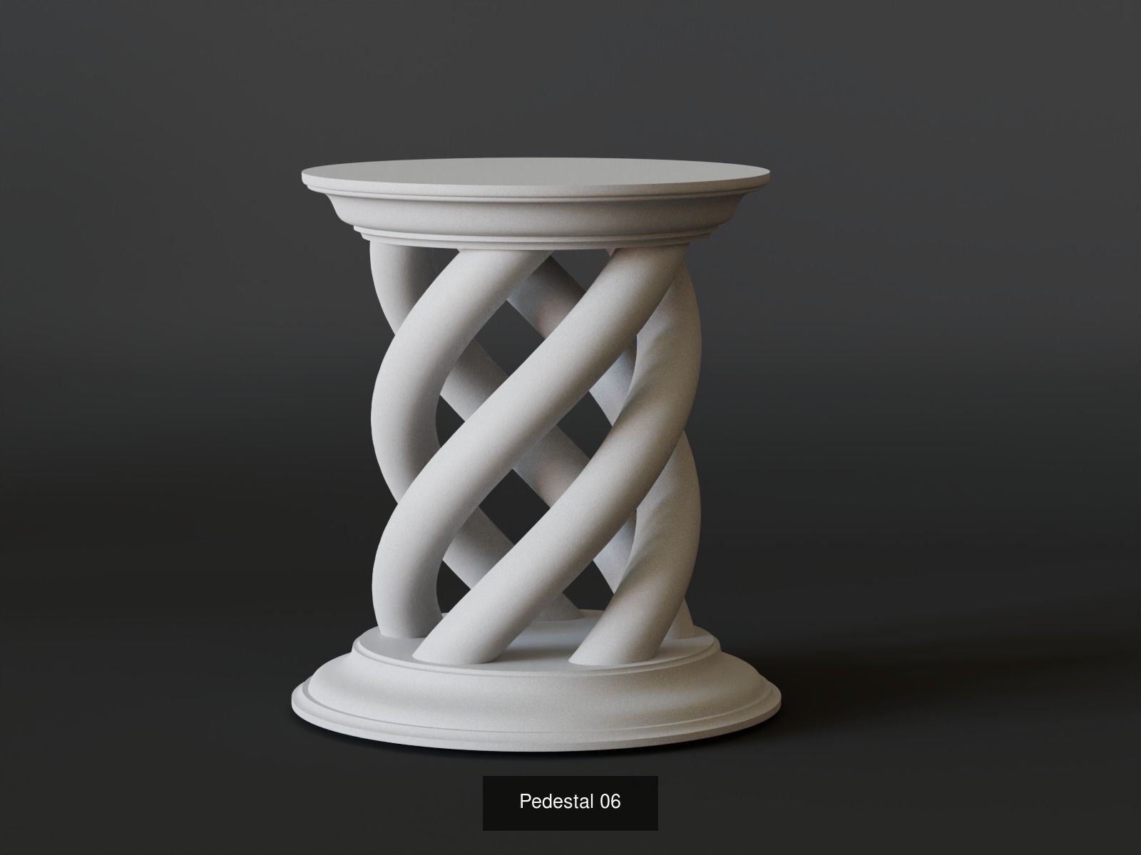 pedestal colection 19 pedestal 3D Model Collection_8