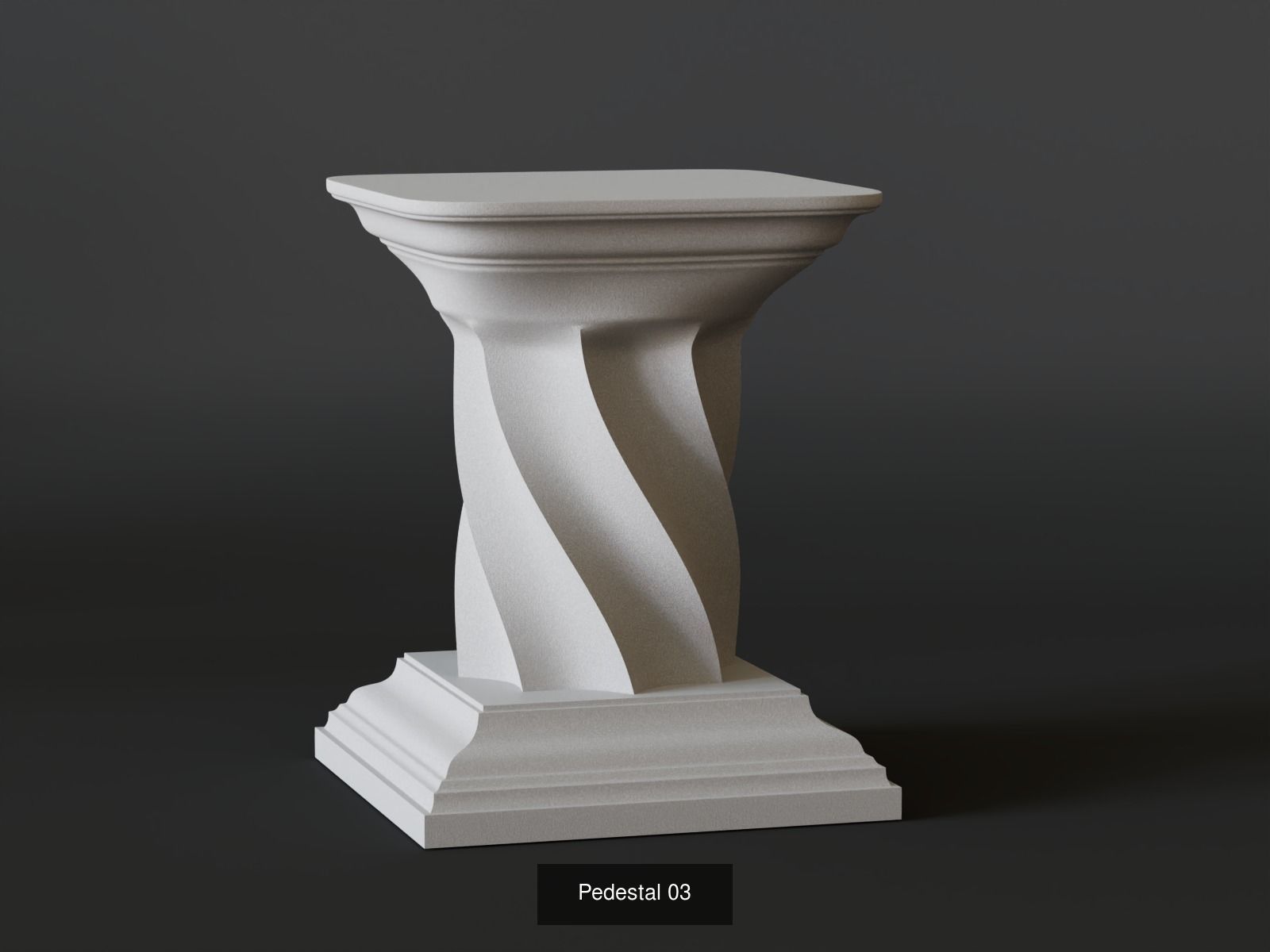 pedestal colection 19 pedestal 3D Model Collection_5