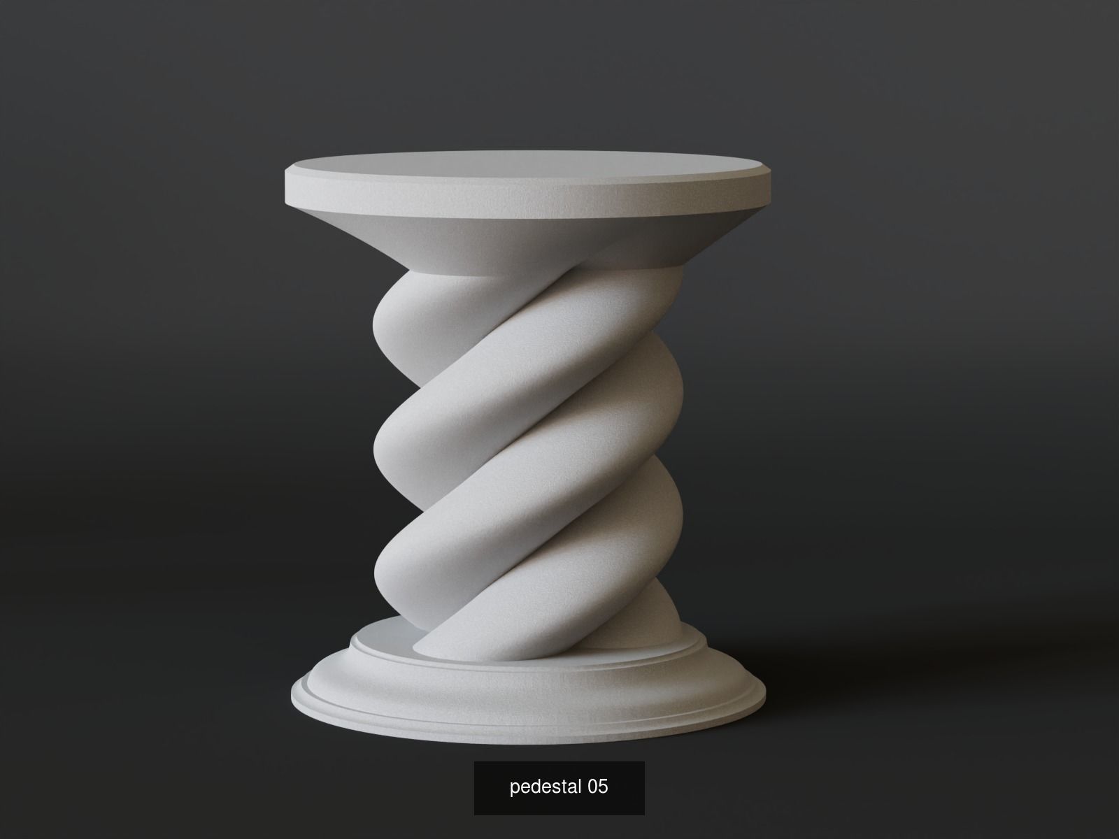 pedestal colection 19 pedestal 3D Model Collection_7
