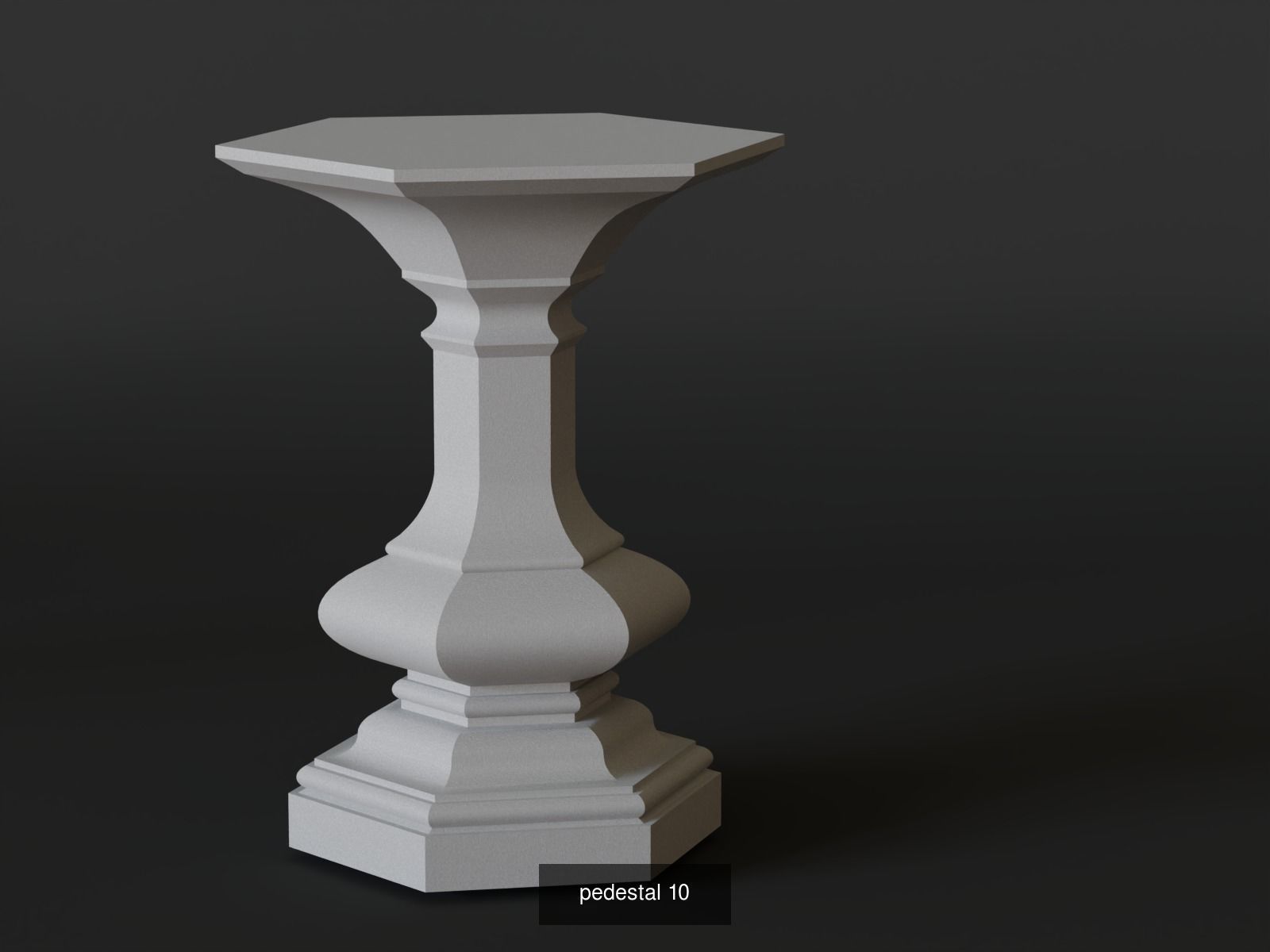 pedestal colection 19 pedestal 3D Model Collection_12