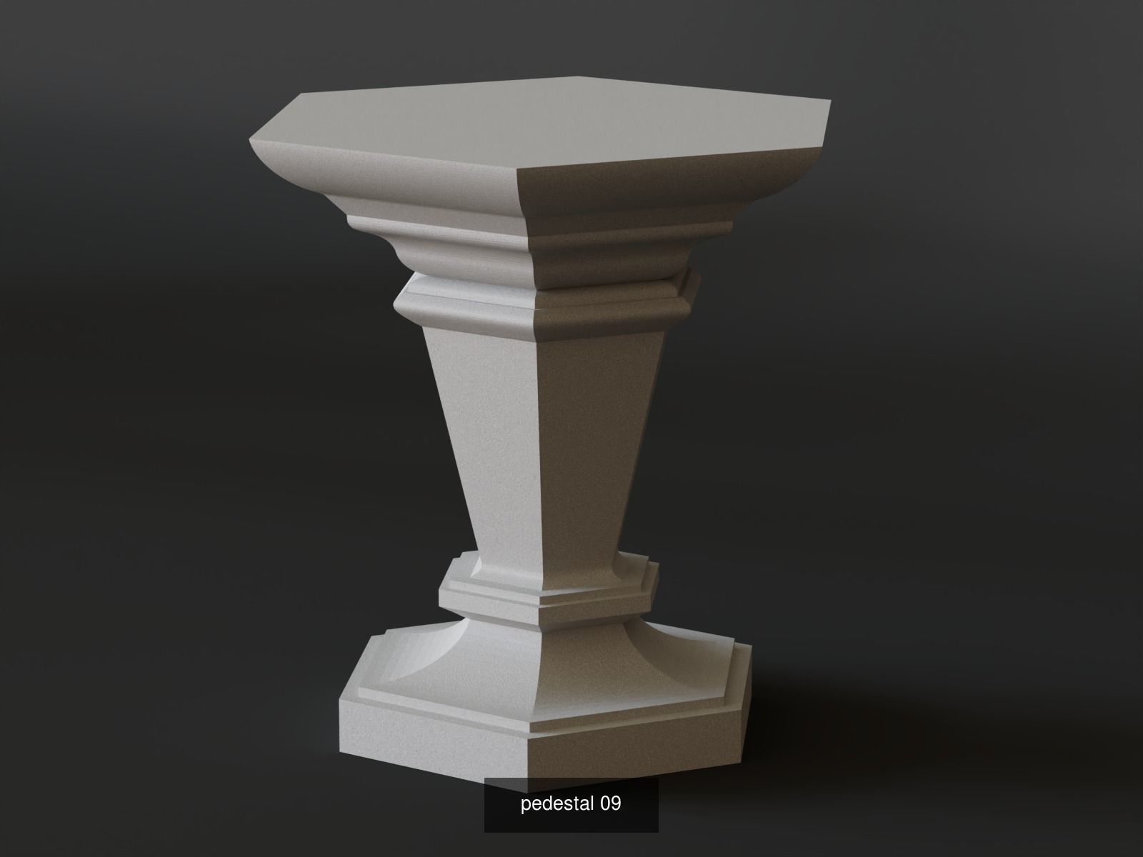 pedestal colection 19 pedestal 3D Model Collection_11