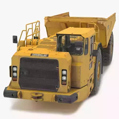 Mining Truck CAT AD45B Dirty