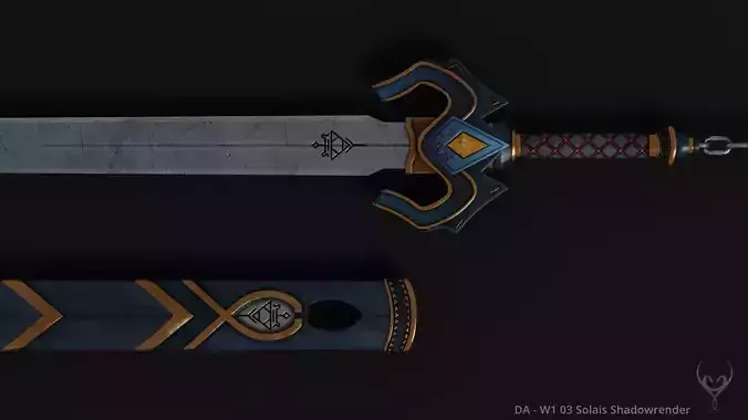 DA W1 03 Solais Shadowrender - Hero Sword
