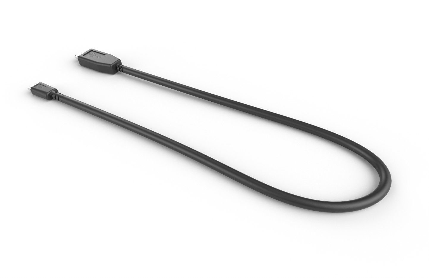 USB Cable M12 Low-poly 3D model_11