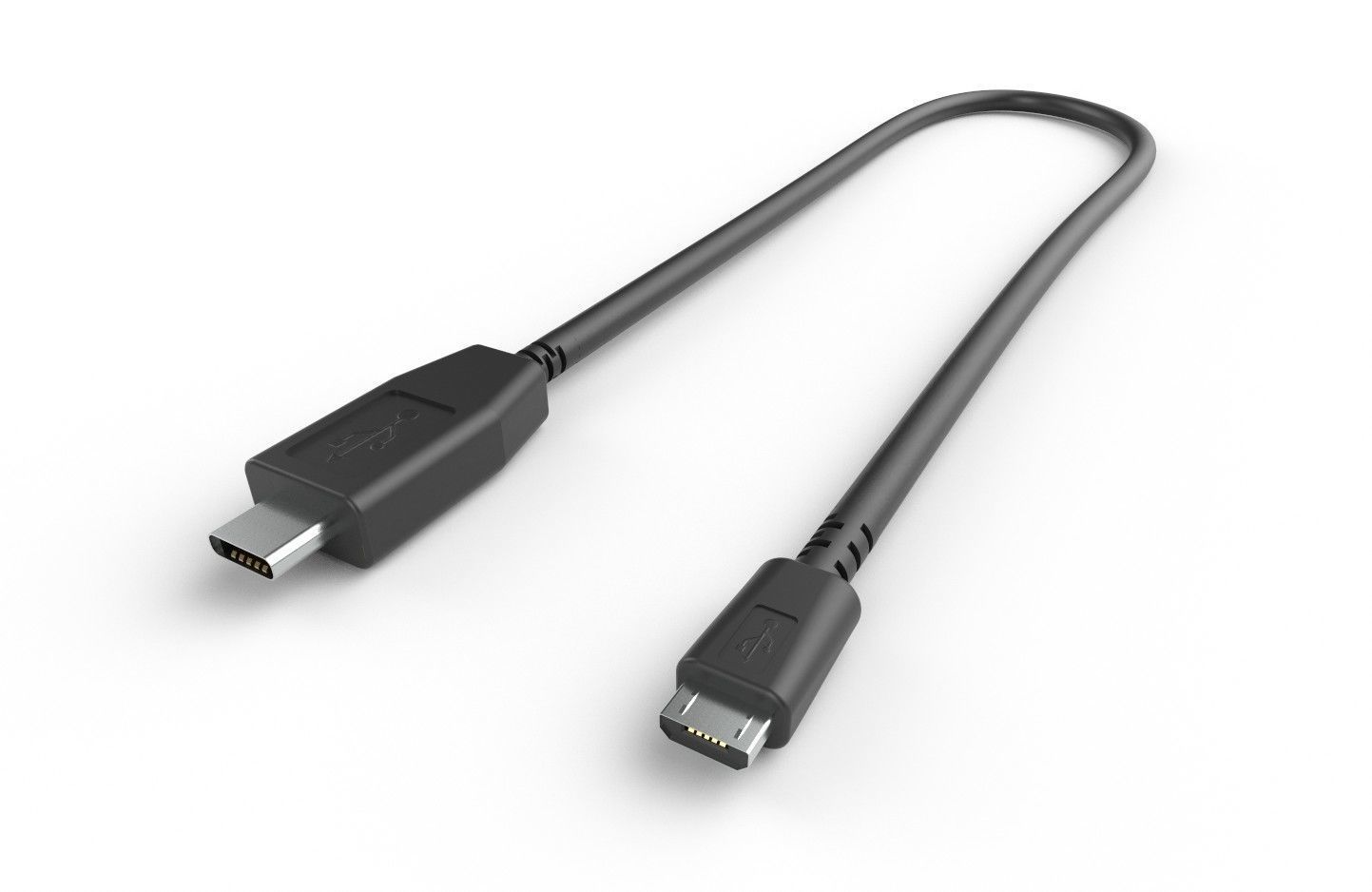 USB Cable M12 Low-poly 3D model_7