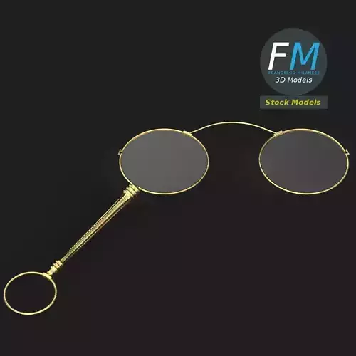 Lorgnette eyeglasses