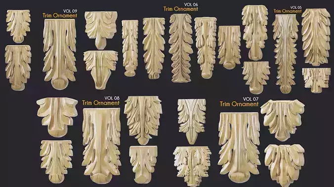 Trim Ornament Collection VOL 1