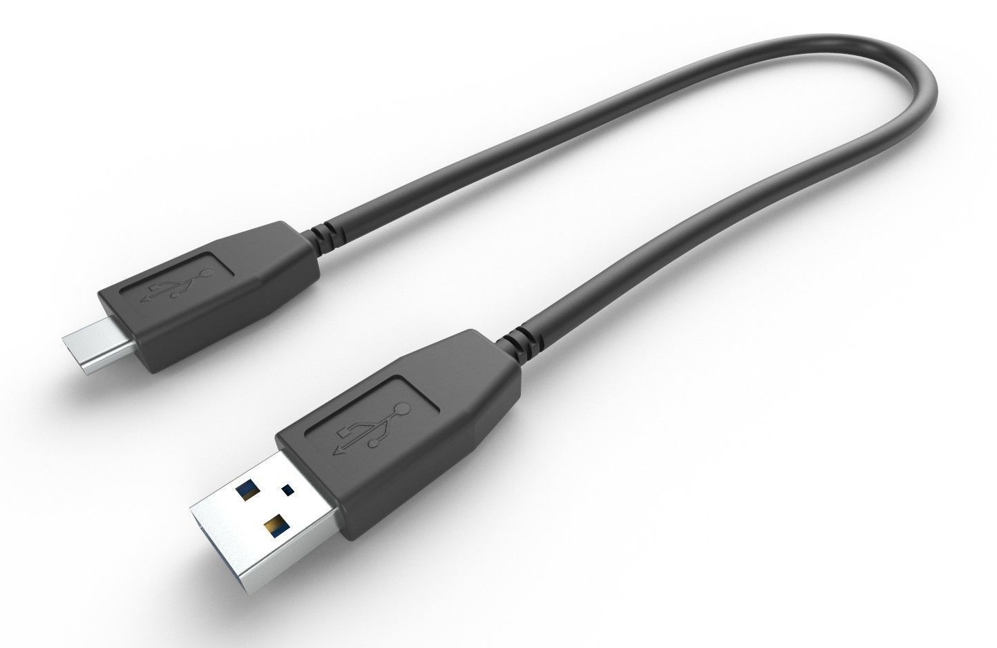 USB Cable M13 Low-poly 3D model_9