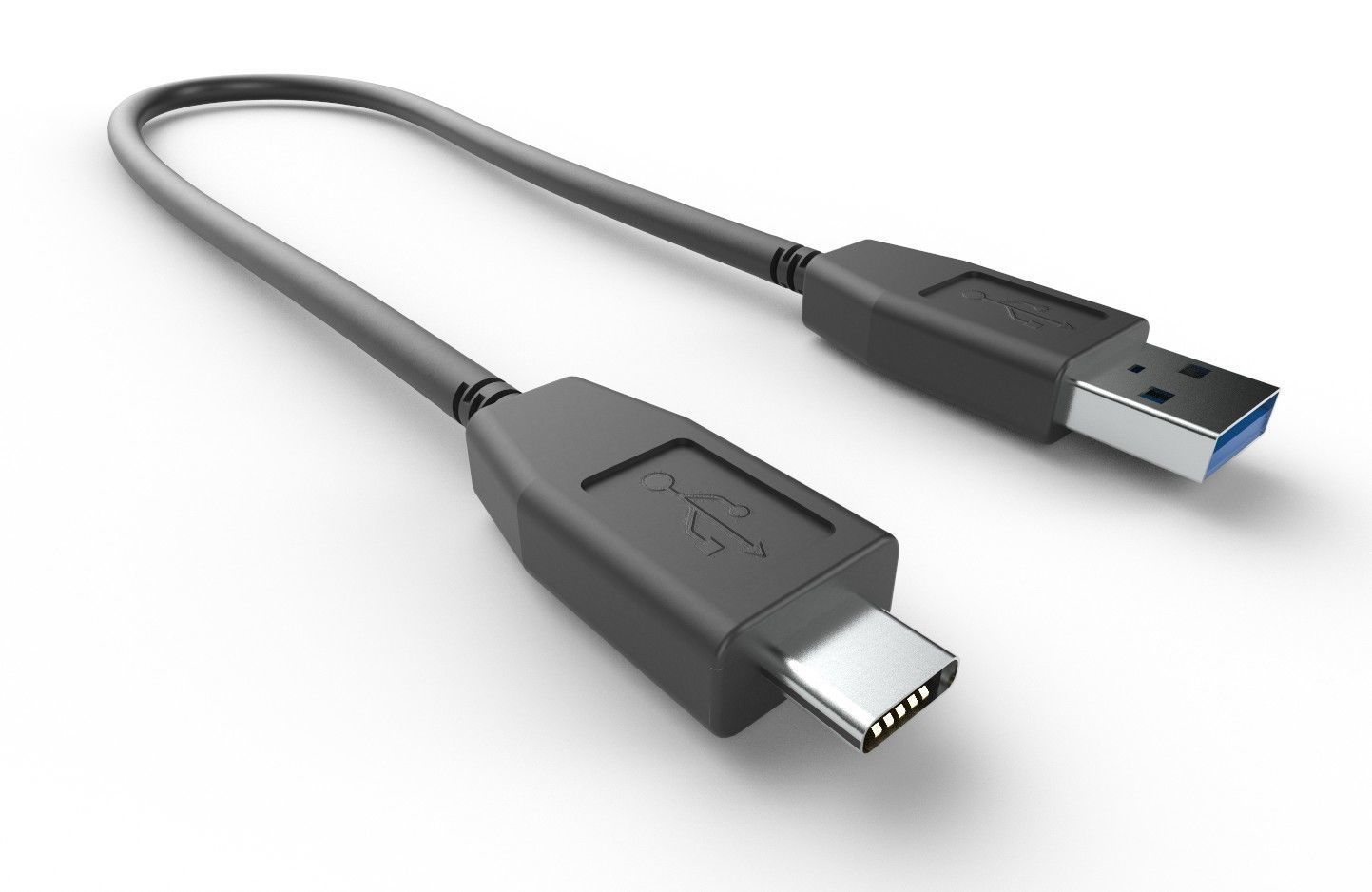 USB Cable M13 Low-poly 3D model_17