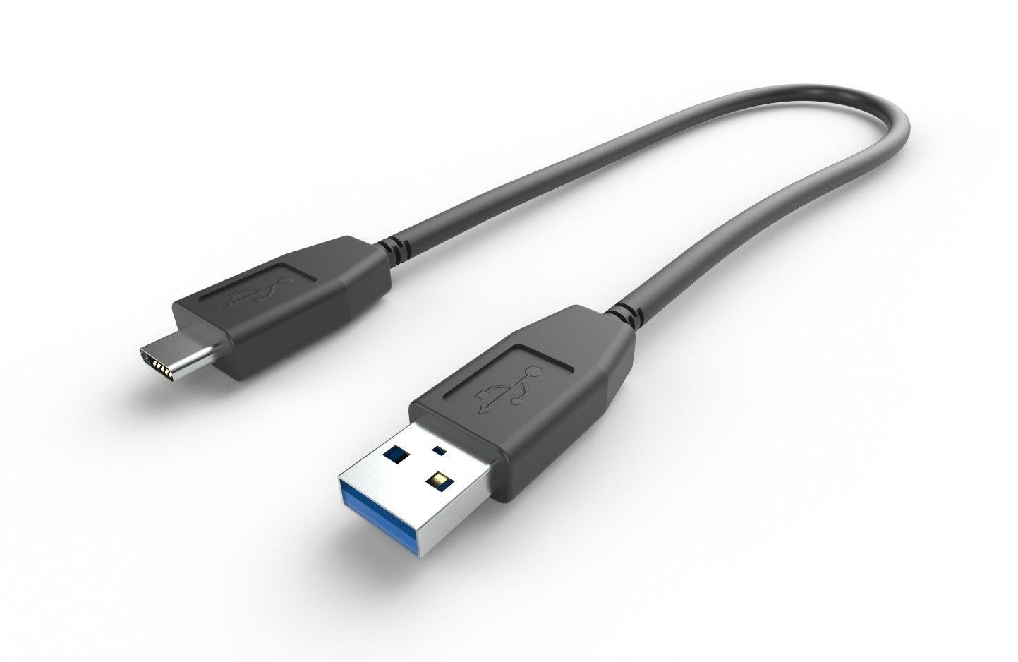 USB Cable M13 Low-poly 3D model_24