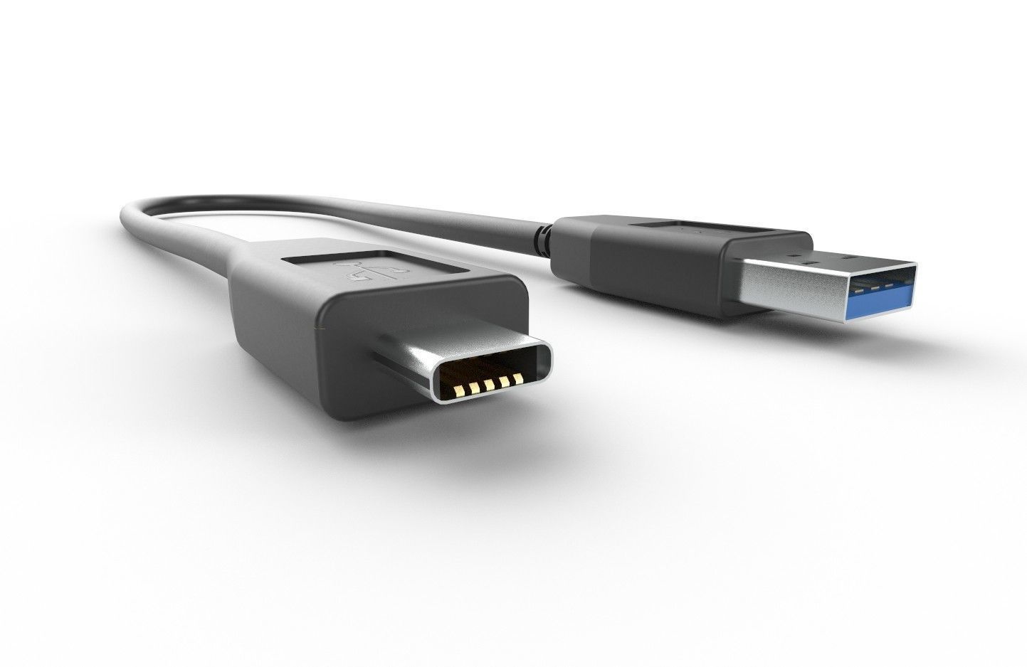 USB Cable M13 Low-poly 3D model_21