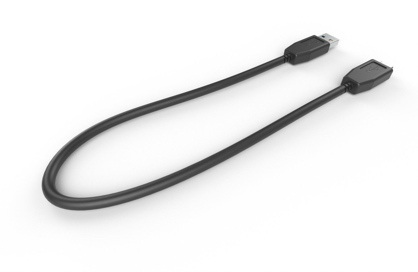 USB Cable M13 Low-poly 3D model_29