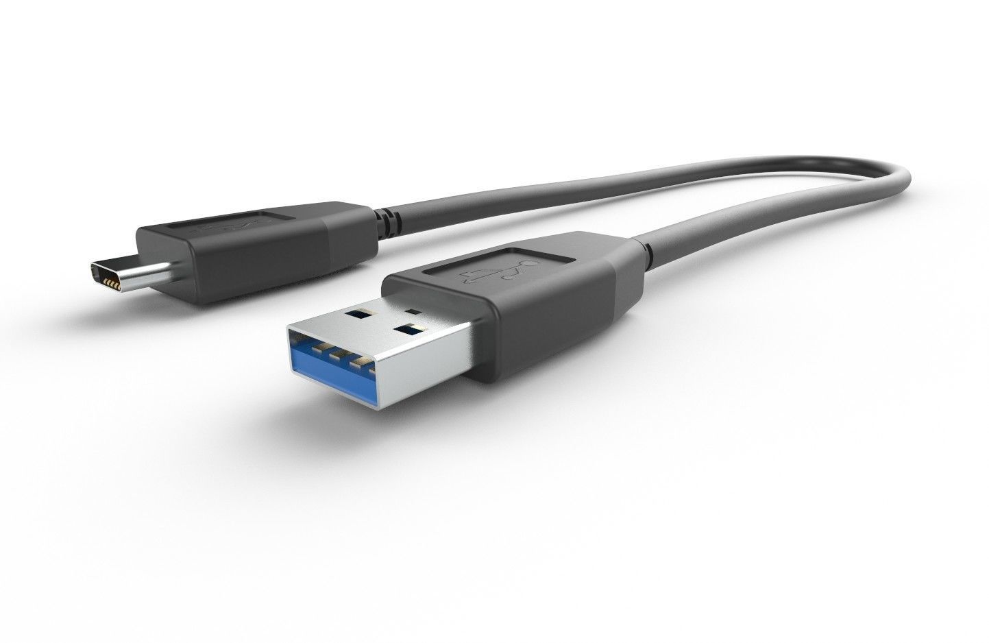 USB Cable M13 Low-poly 3D model_23