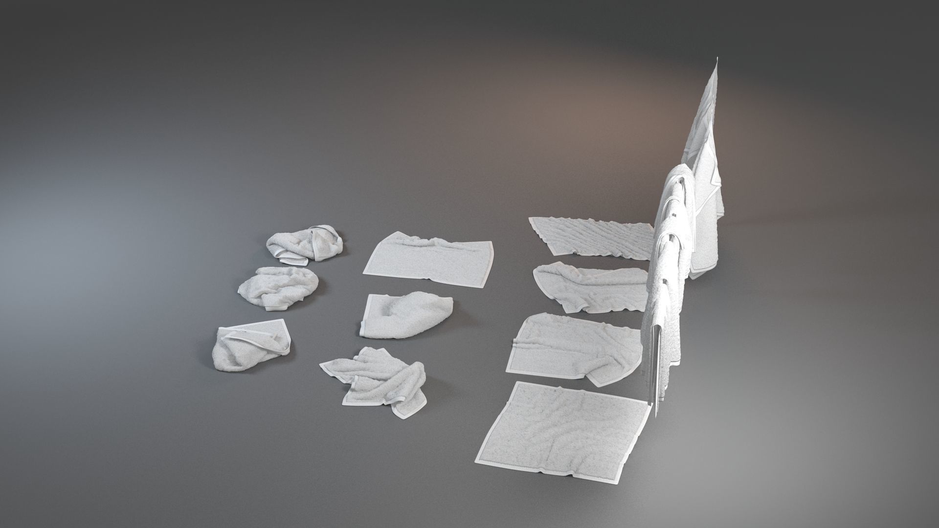 Towel Collection 3D model_17