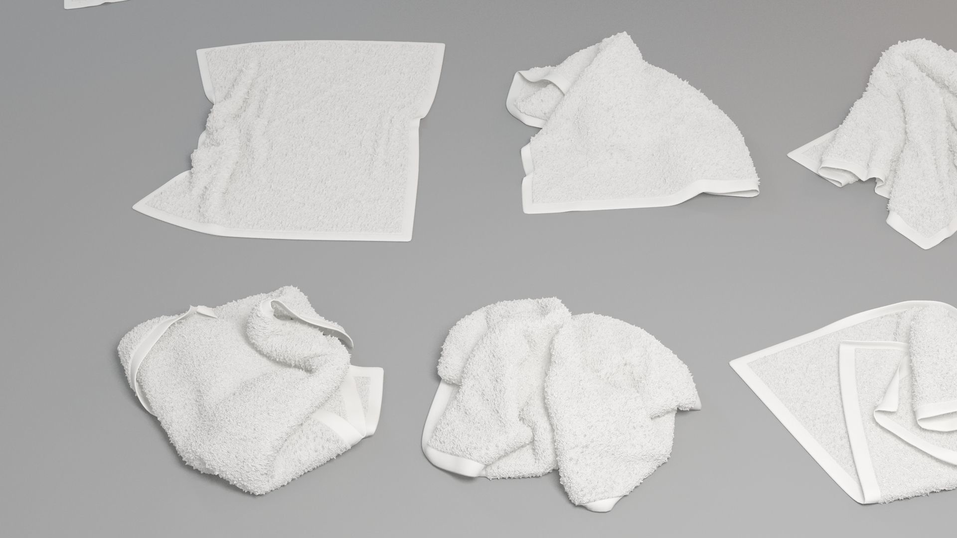 Towel Collection 3D model_5