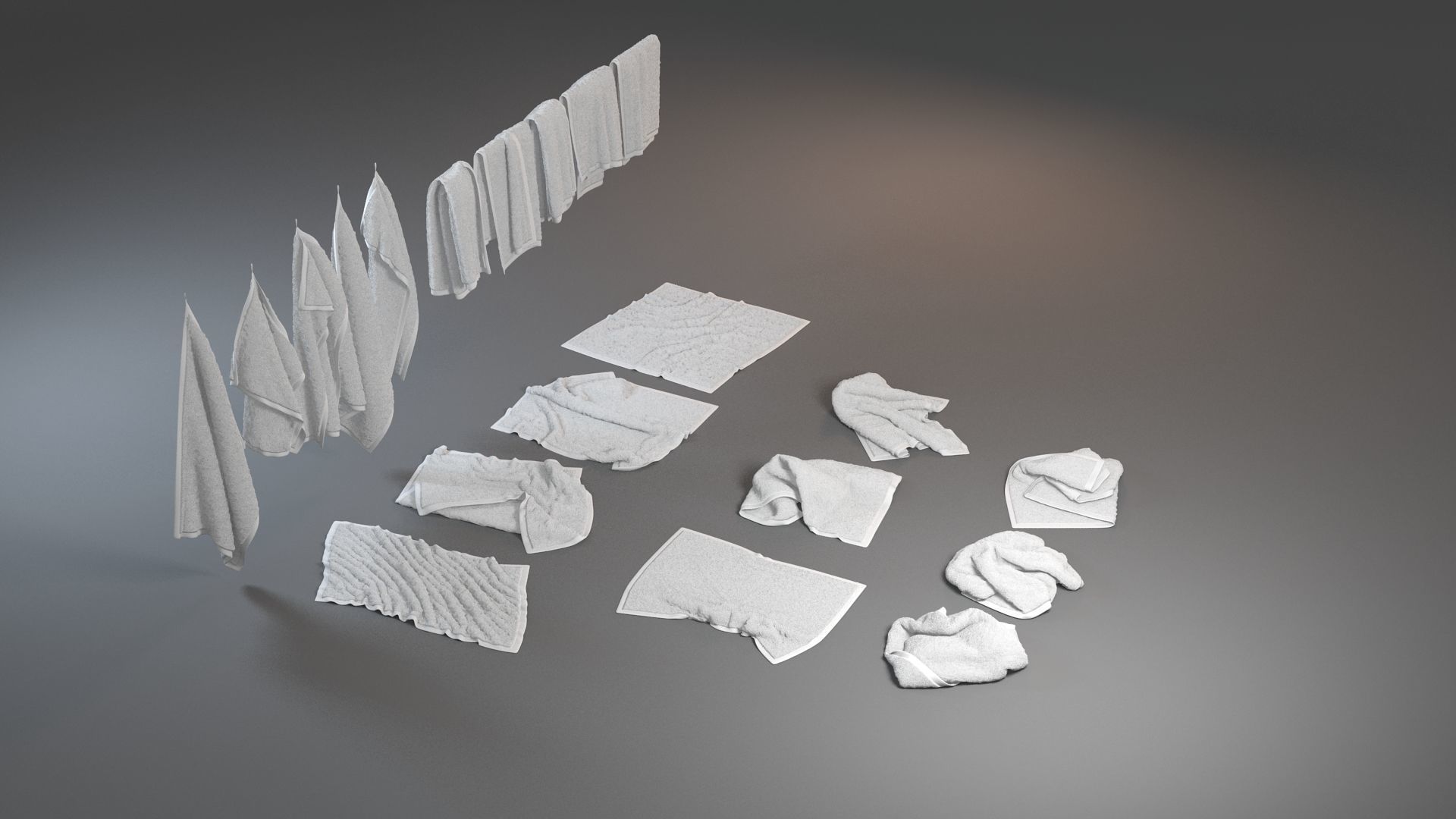 Towel Collection 3D model_11